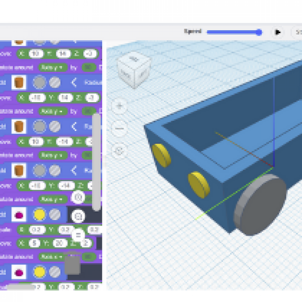 Coding e Oggetti 3D con Tinkercad Codeblocks 4